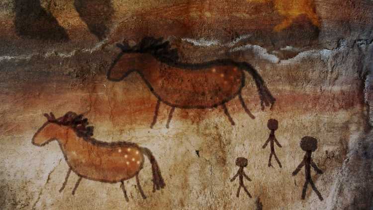 Первобытное искусство Пещерная живопись