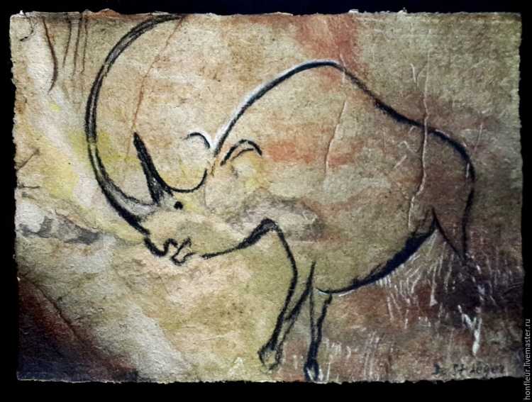 Пещера Ласко носорог