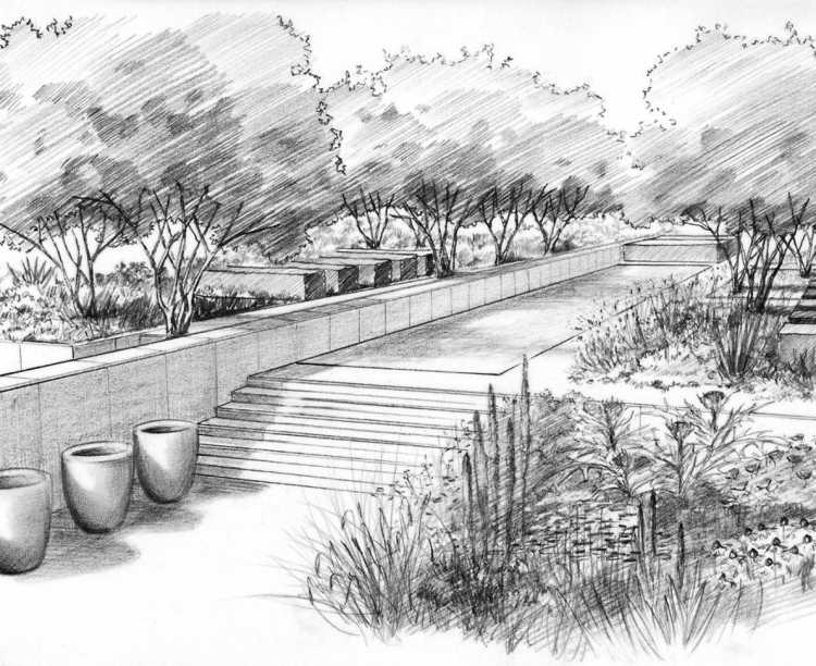 Садово Парковая архитектура рисунки