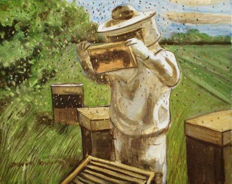 Картины Пчеловодство бортничество