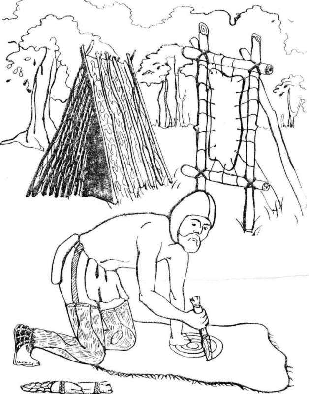 Рисунок на тему древние люди
