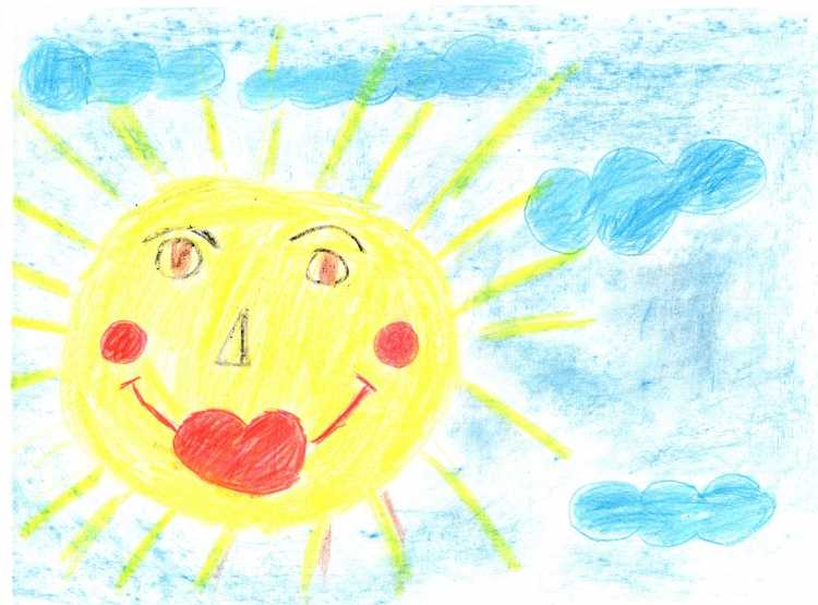 Рисунки по теме солнце