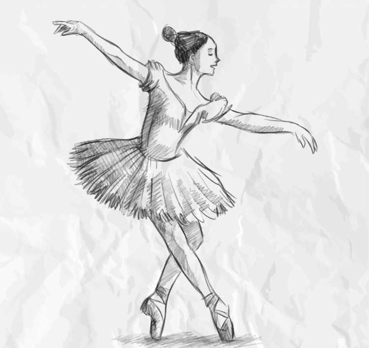 Раскраски для девочек балерины