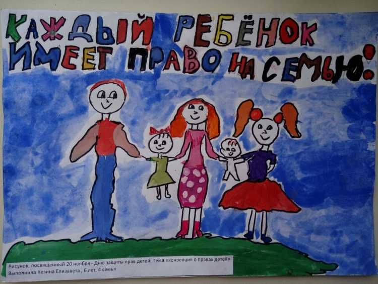 Конкурс детских рисунков права ребенка