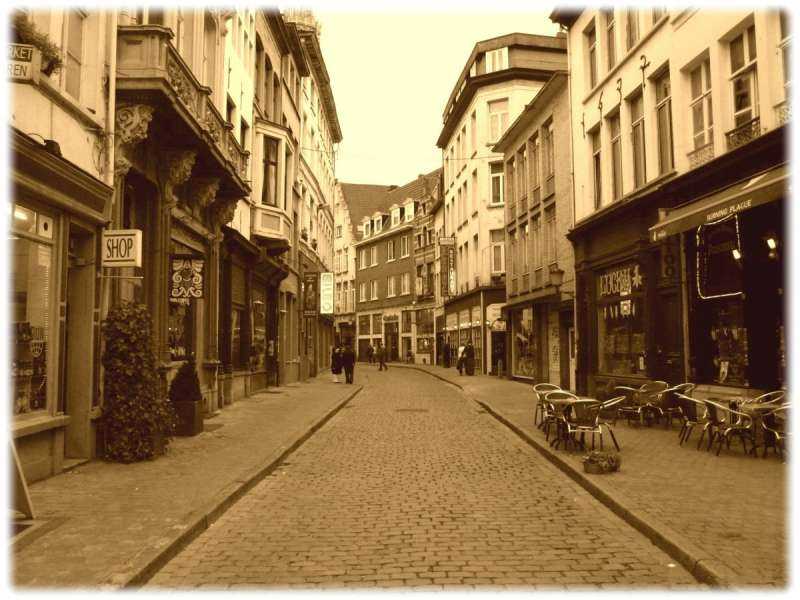 Старинные улочки Антверпена