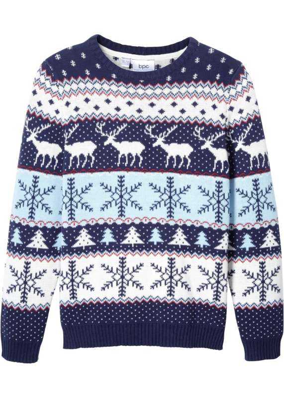 Bonprix пуловер с орнаментом
