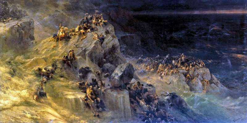 Айвазовский Всемирный потоп 1864