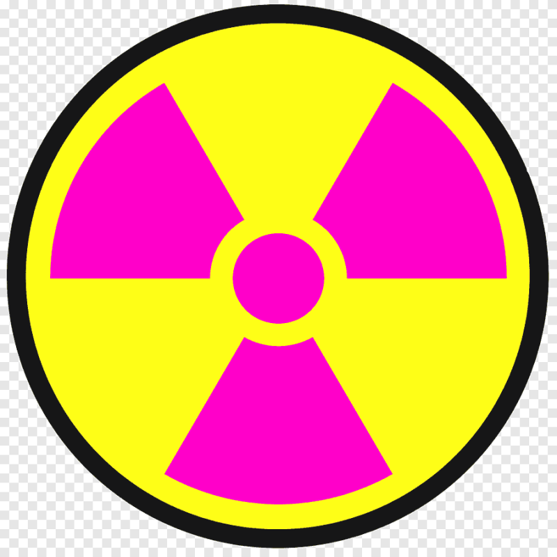 Знак радиоактивности Чернобыль