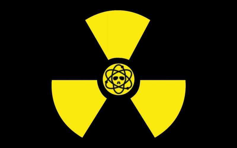 Знак радиоактивные вещества