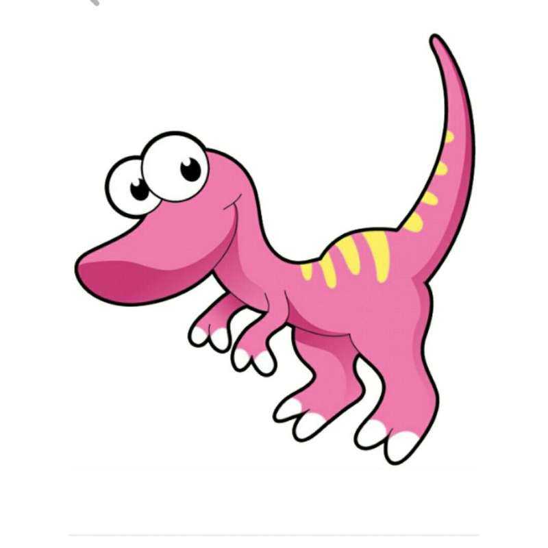Веселый динозавр