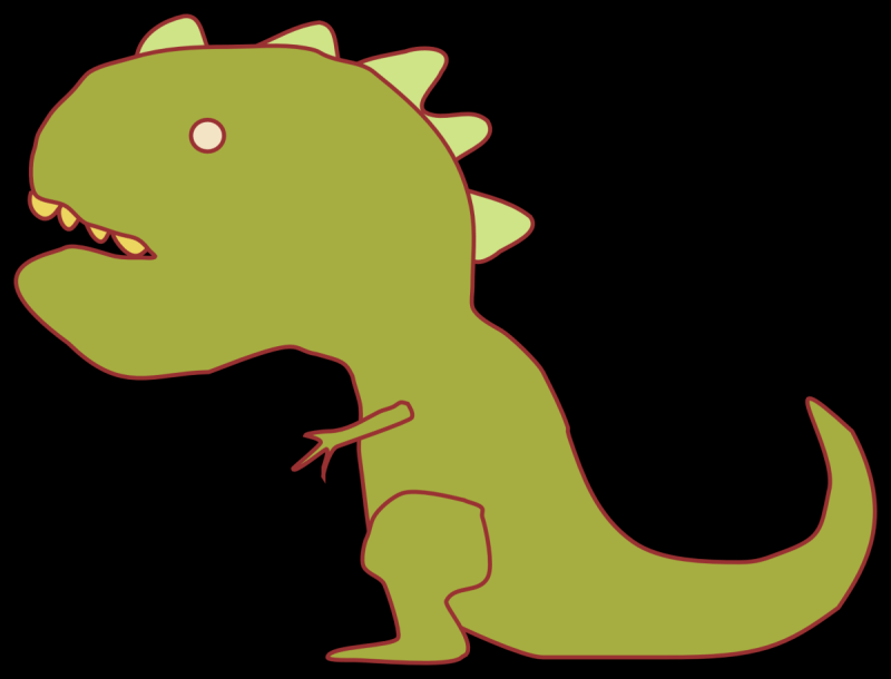 Динозаврик мультяшный