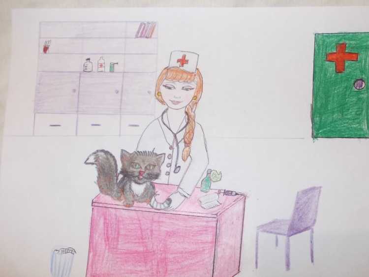 Конкурс рисунков моя будущая профессия ветеринар