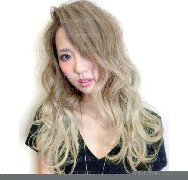 Блонд для азиатских волос