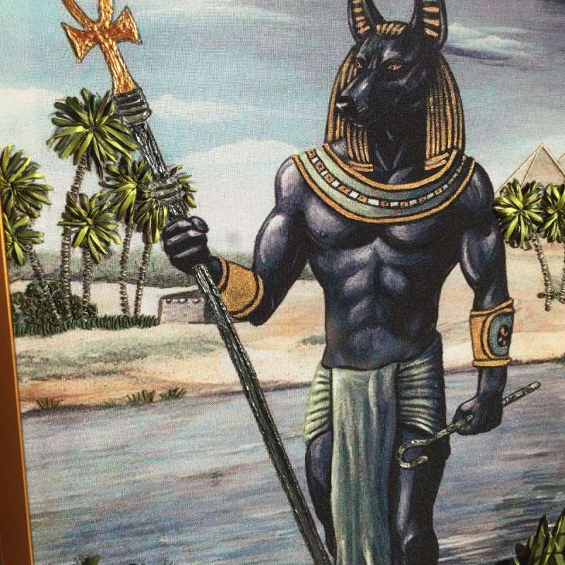 Бог Анубис в древнем Египте