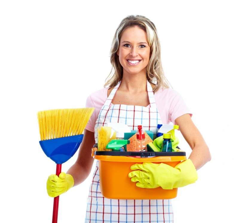 Домохозяйка уборка
