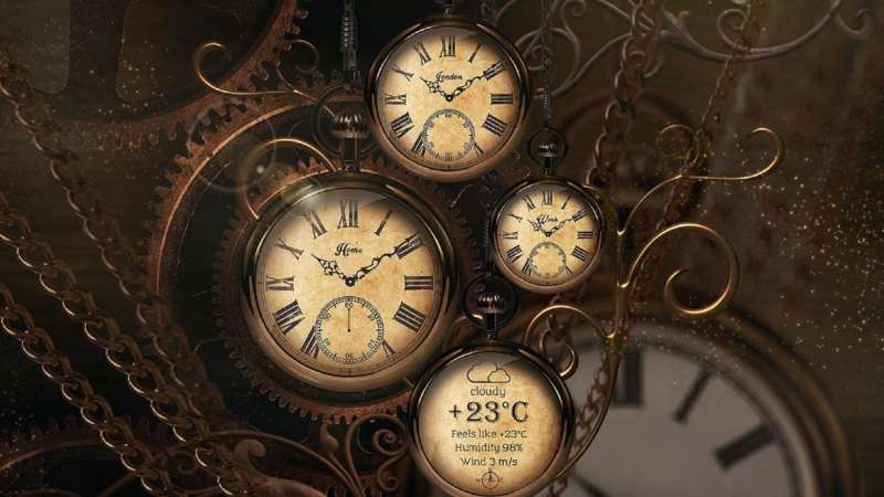 Старинные волшебные часы