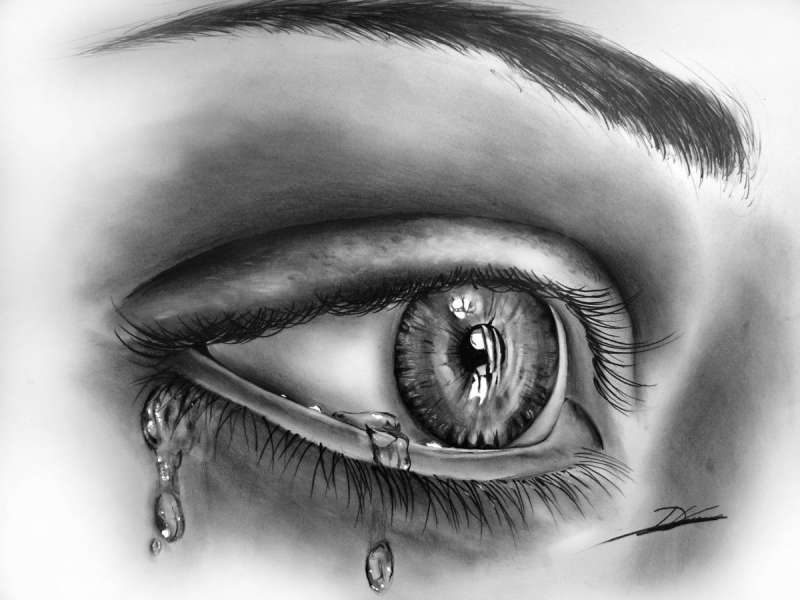 Грусть слезы