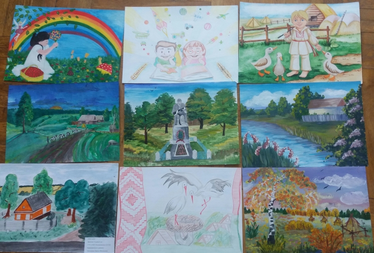 Беларусь рисунок для детей