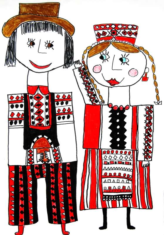 Белорусский народ иллюстрации