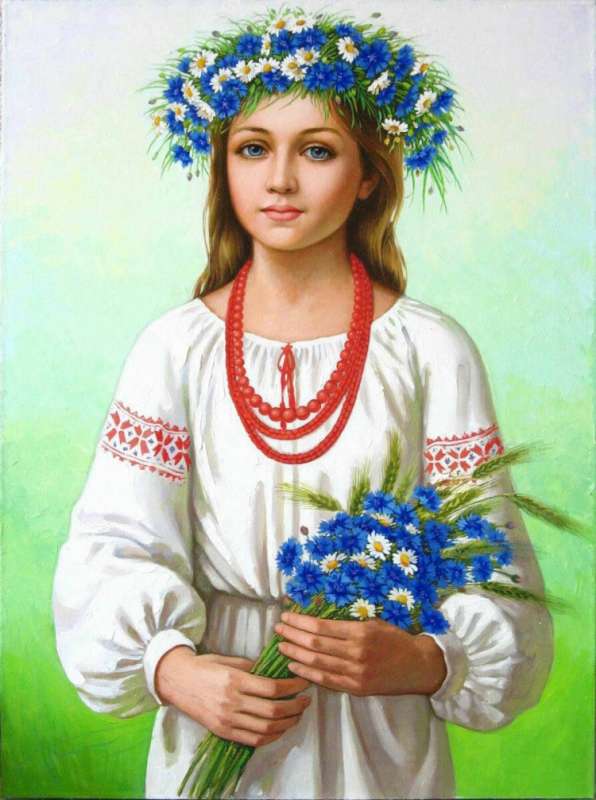 Украинка портрет