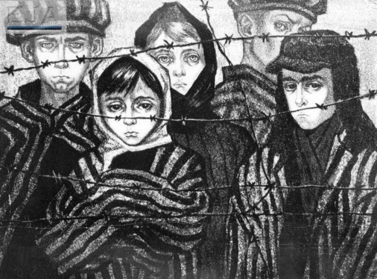 Детские рисунки по теме Холокост