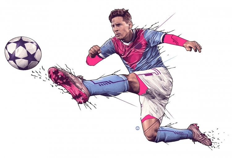 Картины футболистов Роналдиньо