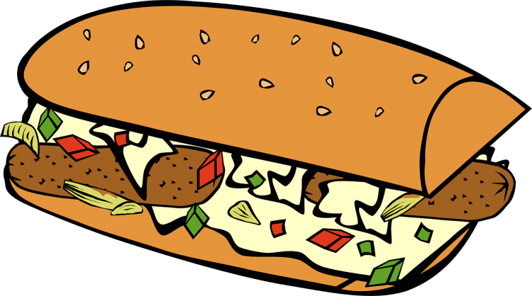 Сэндвич рисунок