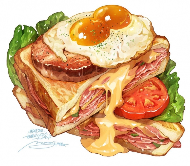Бутерброд арт