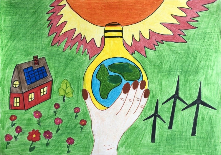 Дети Кубани берегут энергию рисунки на конкурс