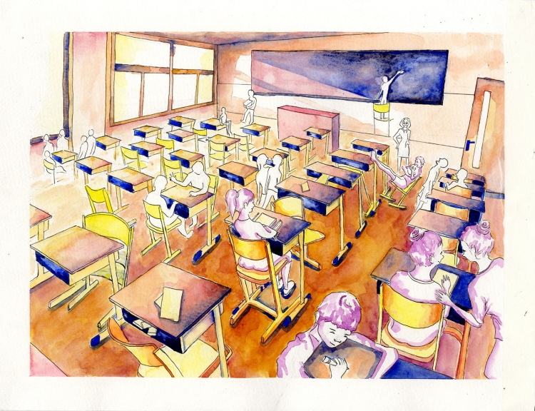 Рисунки школьных классов
