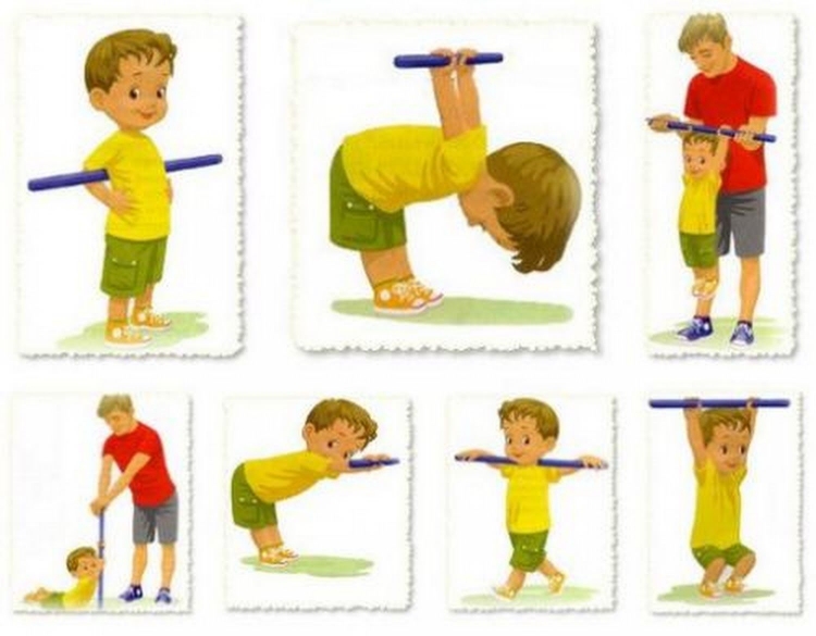 Гимнастика для осанки для детей