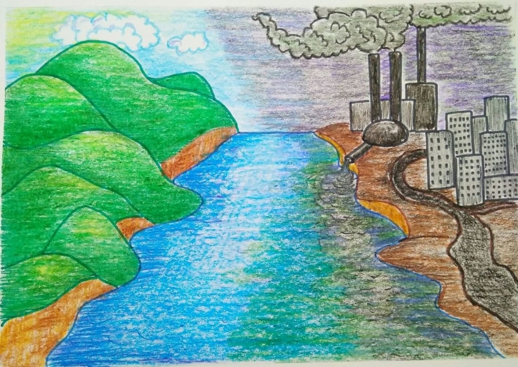 Рисунок берегите воду
