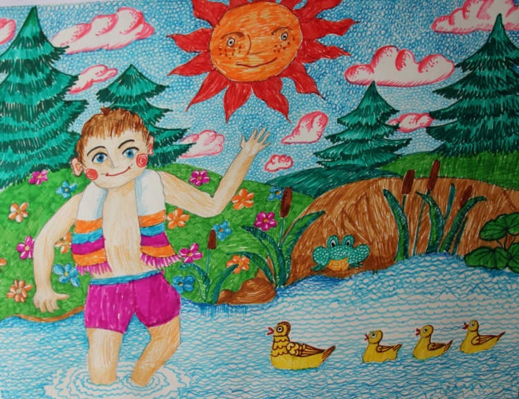 Иллюстрация на тему лето
