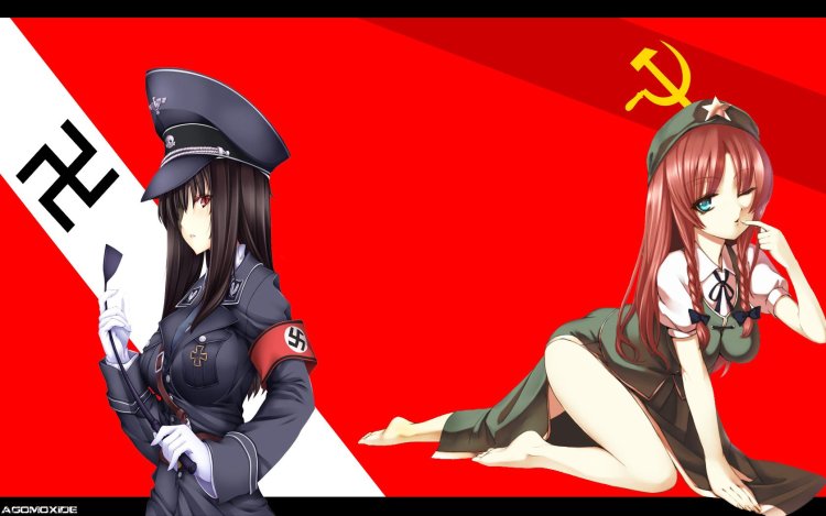 Аниме девушки коммунисты