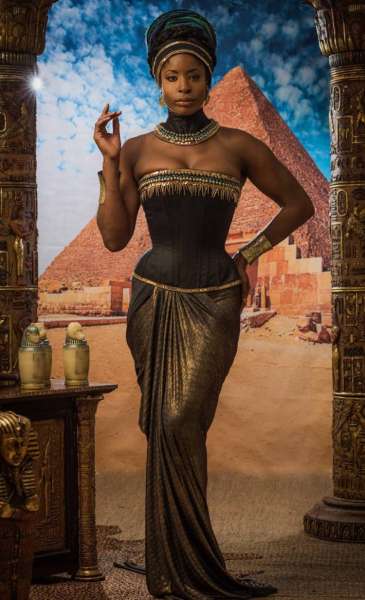 Одежда Нефертити в древнем Египте