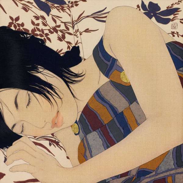 Японский художник Икенага Ясунари